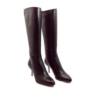 New Jimmy Choo Black Leather Boot